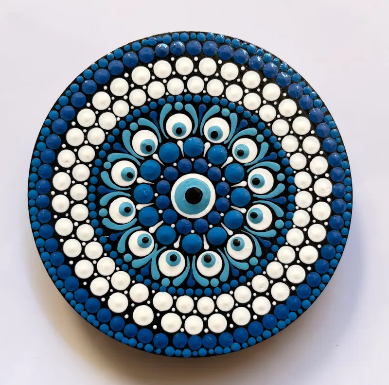 Evil Eye Mandala Magnet - 2