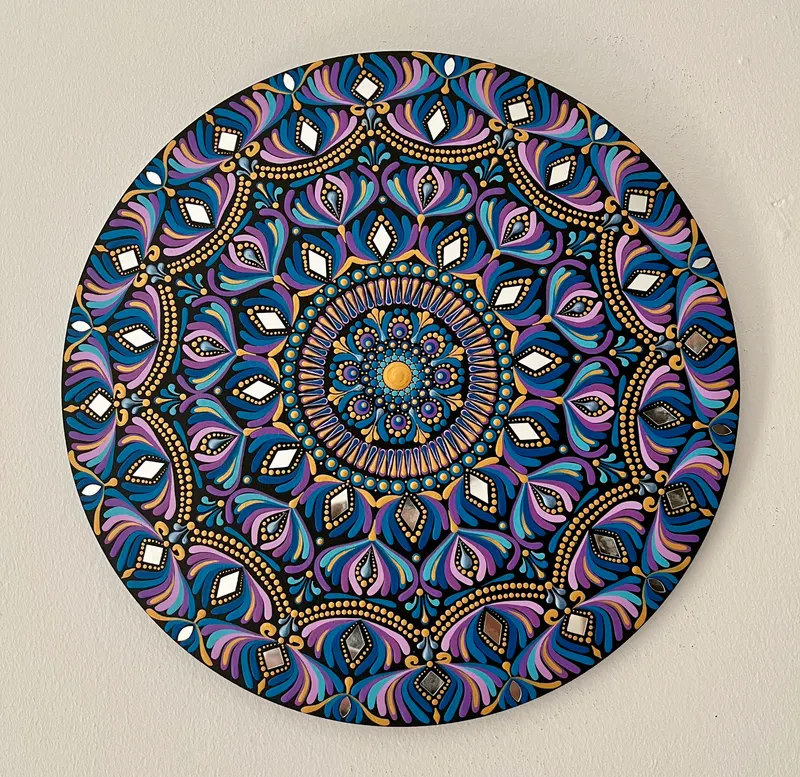 16” Celestial Bloom Mandala - 2