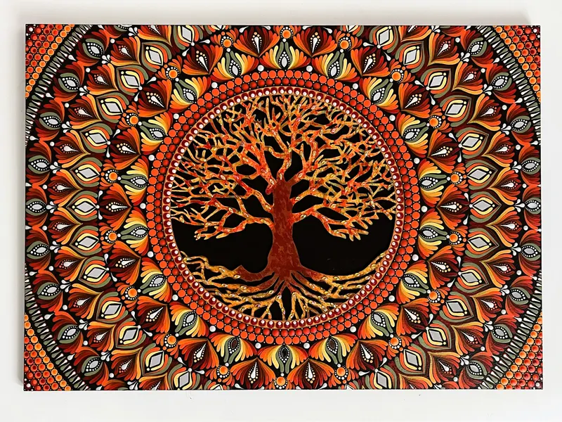 Tree of Life Mandala Art