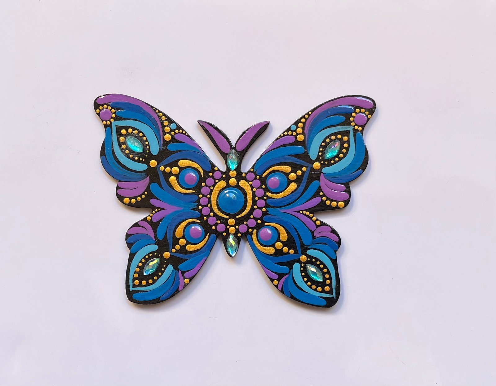 Blue Butterfly Magnet - image 2