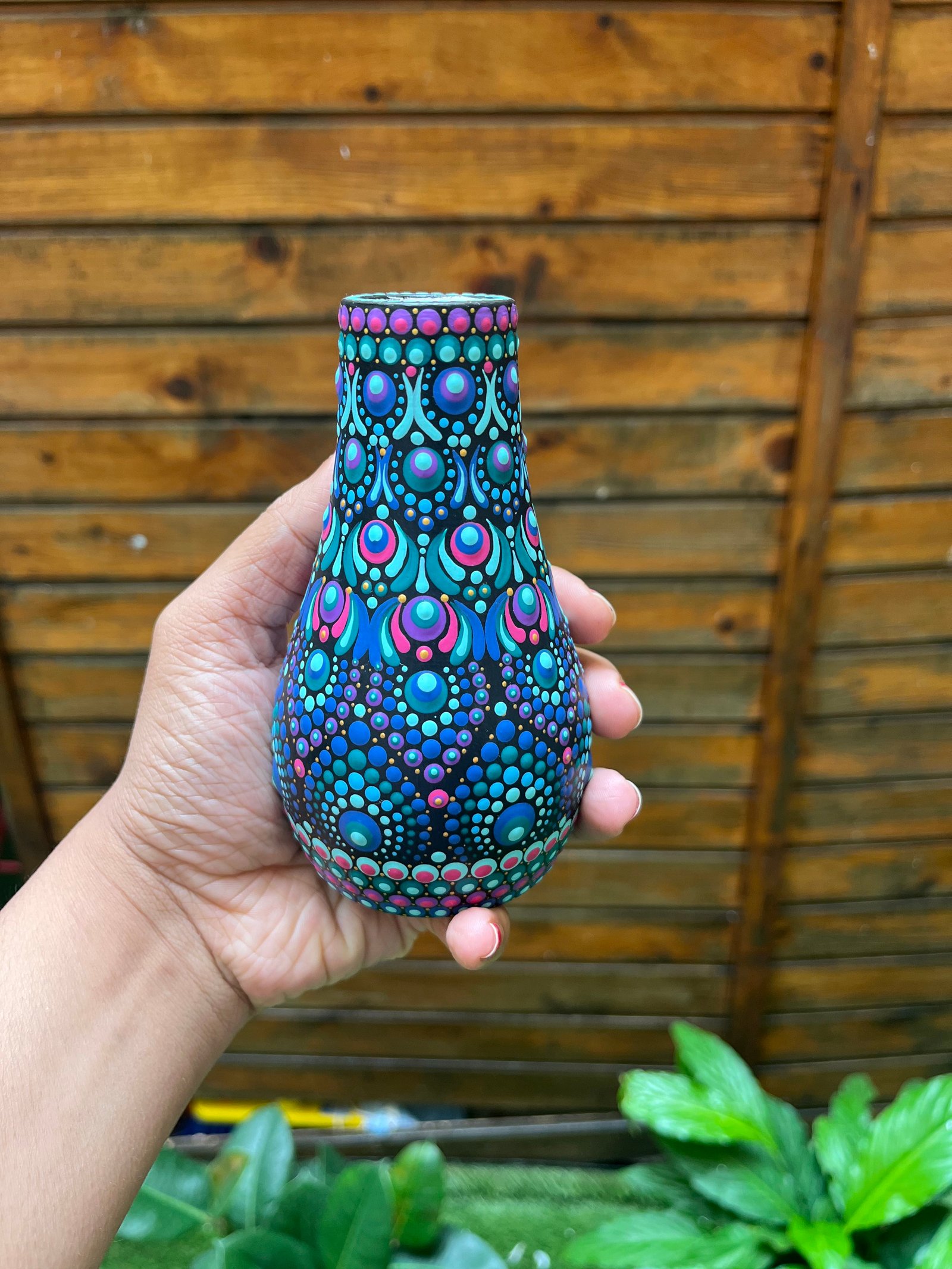 Custom Mandala Vase