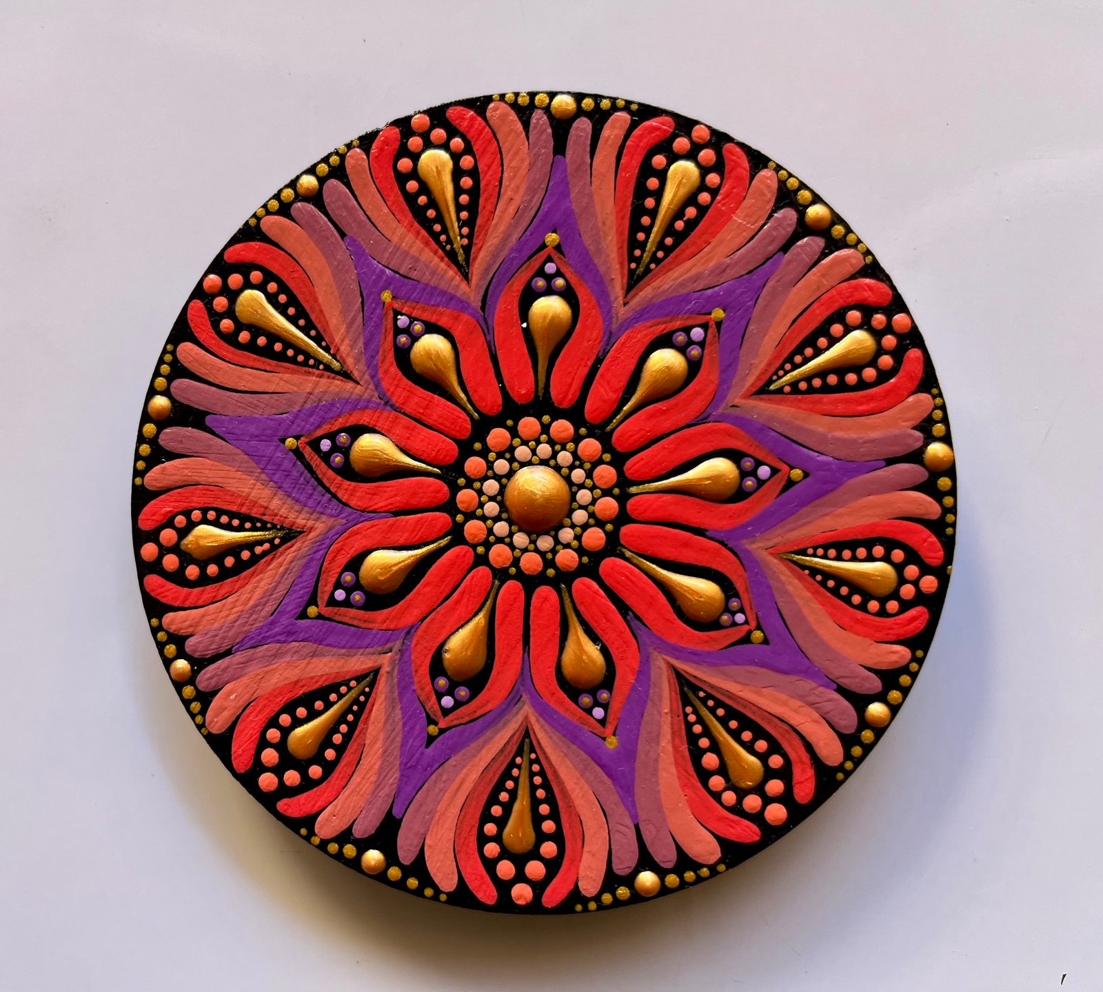 Floral Mandala Magnet