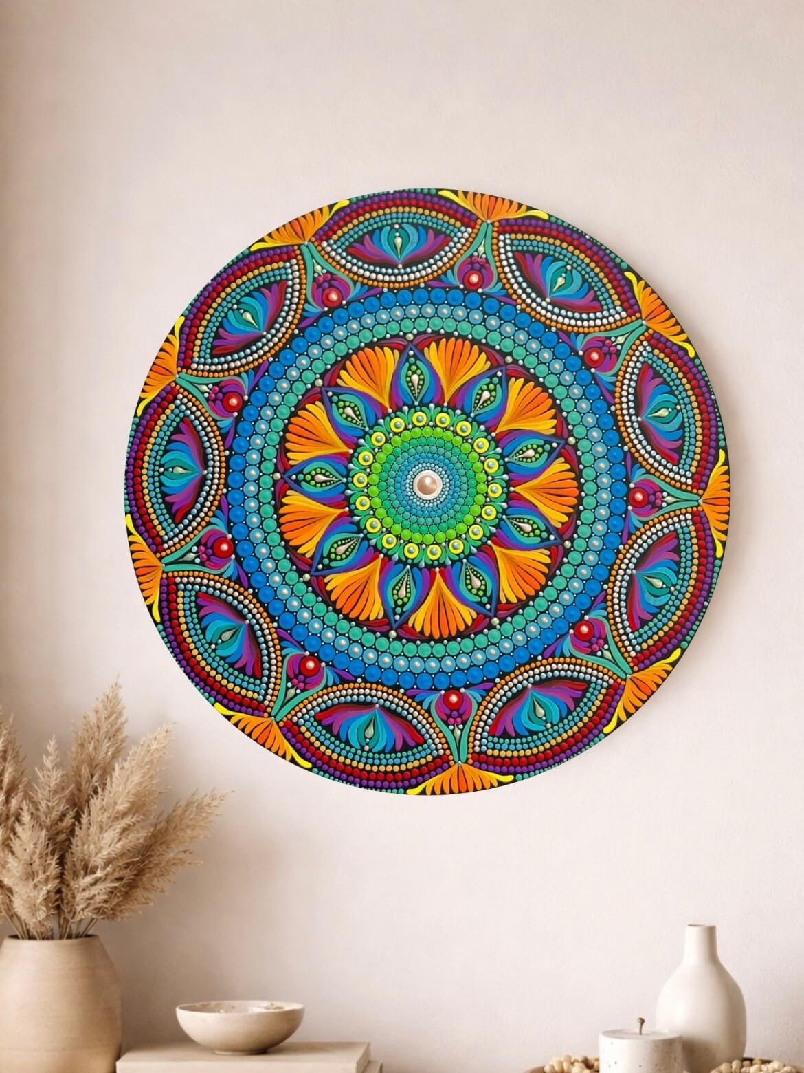 16” Rainbow Mandala - image 2